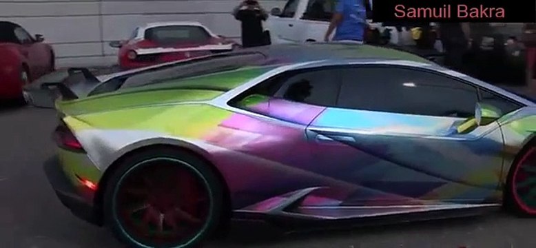 Crazy Supercars on goldRush Rally arrive in Florida! Bugatti Veyron, Lamborghini Aventador!