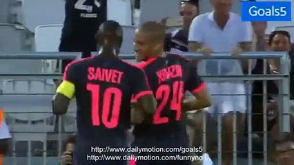 Wahbi Khazri Goal Bordeaux 1 - 0 Kairat Almaty Europa League 20-8-2015