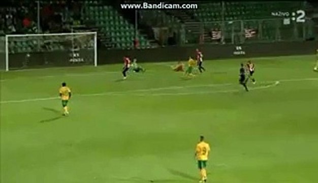 Kiko Sola 0-2 GOAL HD MSK Zilina vs Atletic Bilbao - Europa League 20.08.2015 HD