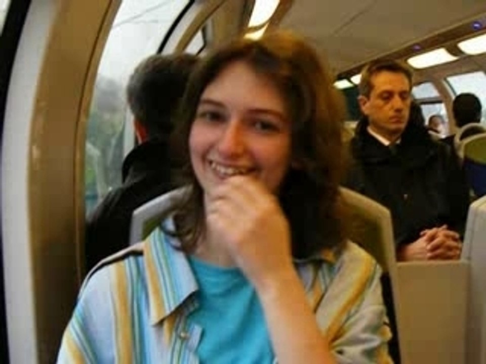 Dans le train