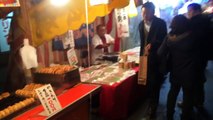 Japanese Street Food Stalls in Osaka!  (2015/1/09) ~part3~