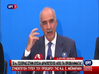 Επίθεση Μεϊμαράκη εναντίον Τσίπρα