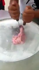 How ice-cream is made in Thailand.. you can also make this. .. very easy recipe