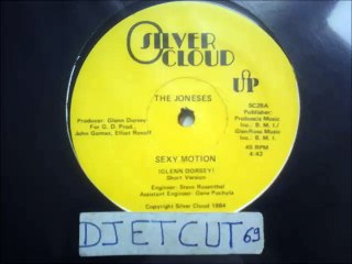 THE JONESES -SEXY MOTION(LONG VERSION)(RIP ETCUT)SILVER CLOUD REC 84