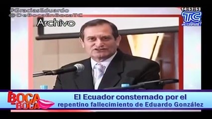 Así despiden a Eduardo Gonzales sus amigos