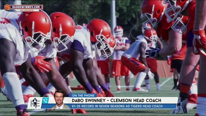 Dabo Swinney on Clemson as the NFL's wide receiver pipeline