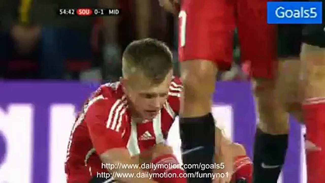 Jay Rodriguez Goal Southampton 1 - 1 FC Midtjylland Europa League 20-8-2015