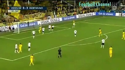 H.Mkhitaryan GOAL for winning | Odd BK 3-4 BVB Dortmund - Europa League 20.08.2015 HD