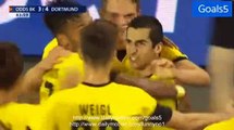 Henrikh Mkhitaryan Goal Odd Grenland 3 - 4 Borussia Dortmund Europa League 20-8-2015