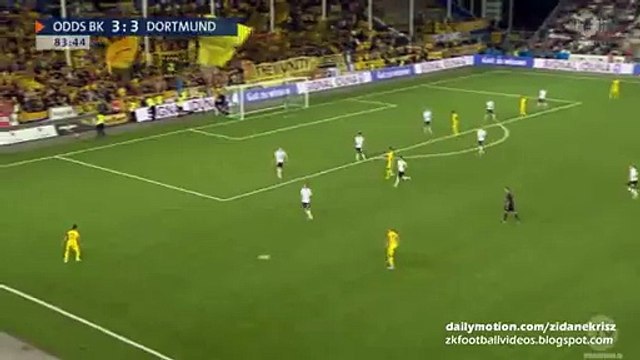 3-4 Henrikh Mkhytarian Winner Goal | Odds BK v. Borussia Dortmund - Europa League 20.08.2015 HD