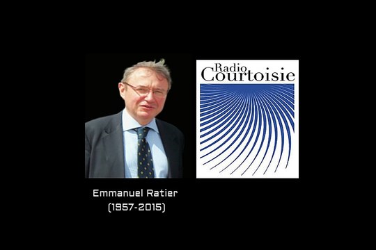 EMMANUEL RATIER REÇOIT HERVE PINOTEAU - 22.07.2015 (LIBRE JOURNAL DE LA RESISTANCE FRANÇAISE / RADIO COURTOISIE) 1/2