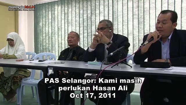 PAS Selangor: Kami masih perlukan Hasan Ali