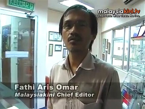 Police question Malaysiakini editor