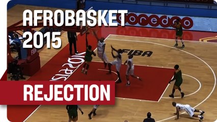 Mekdad with the Block - AfroBasket 2015