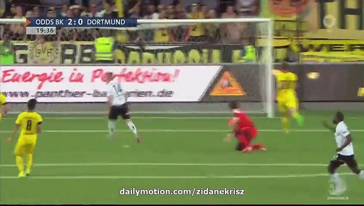 All Goals HD _ Odds BK 3-4 Borussia Dortmund - Europa League 20.08.2015 HD