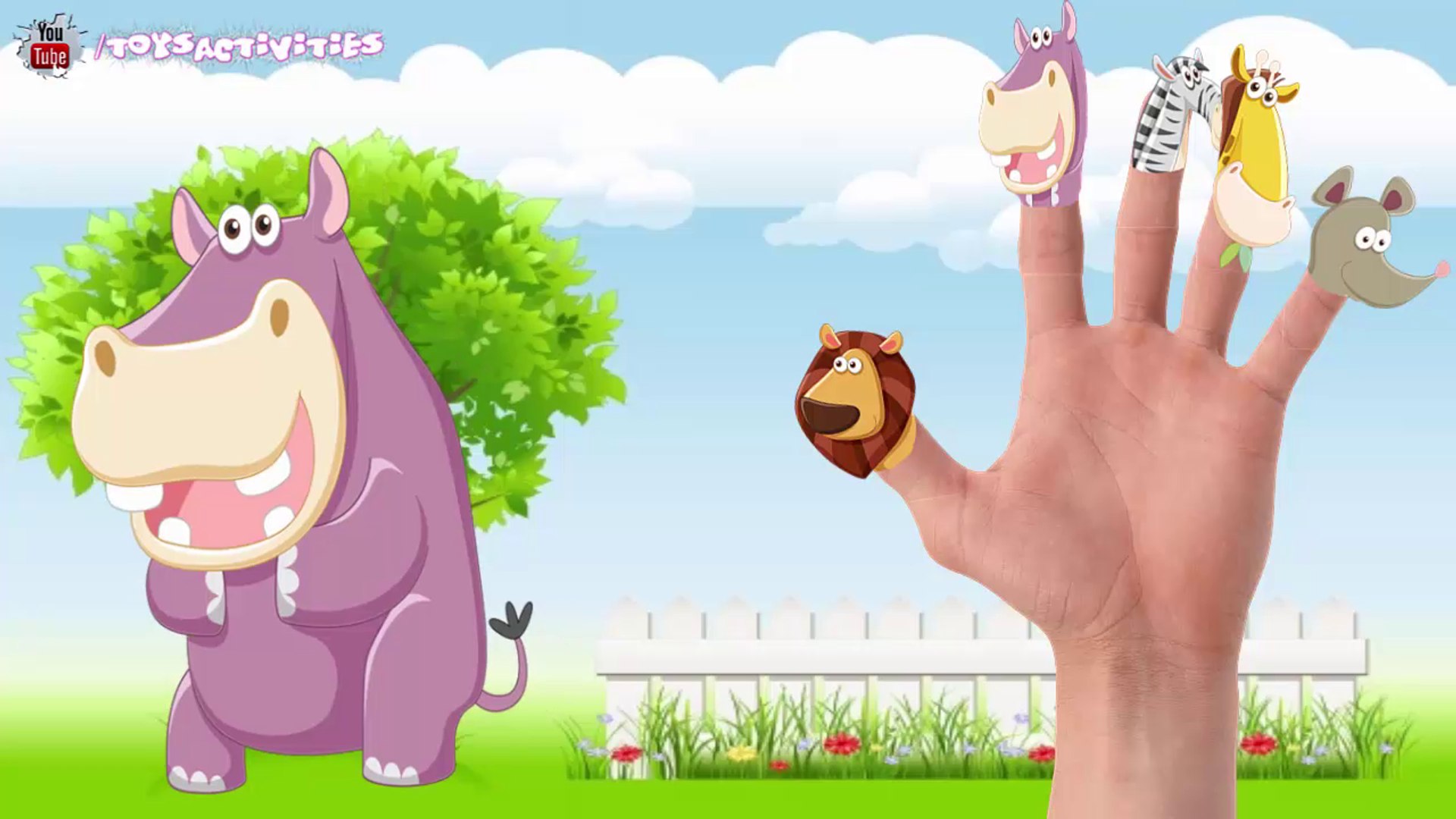 Cartoon Animals Finger Family Collection Cartoon Animals Finger Family  Songs Animals Nursery Rhymes - Dailymotion Video