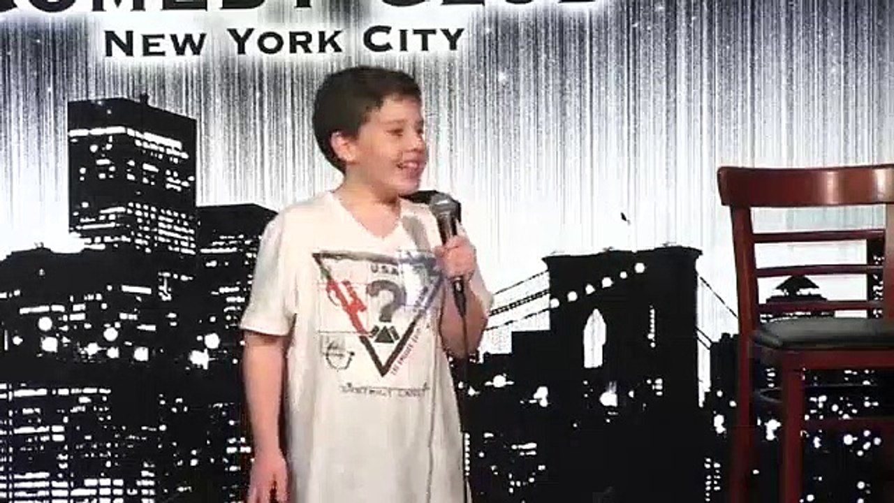 Funny Video 10 year old comedian danny feresten at Gotham Comedy Club