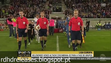 Altach 0-1 Belenenses - Highlights - UEL 15/16 Play-Offs