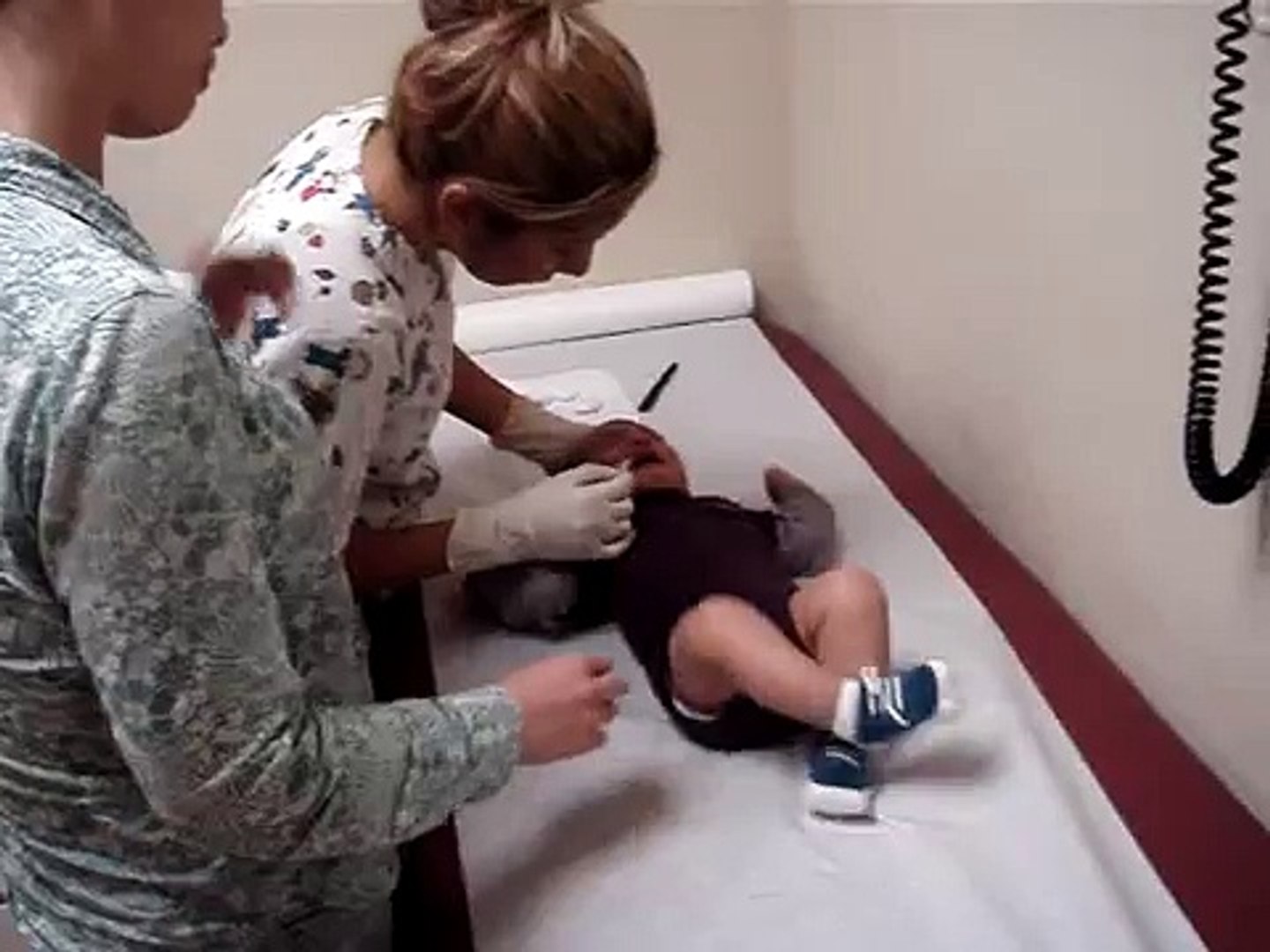 Needle Shot Crying