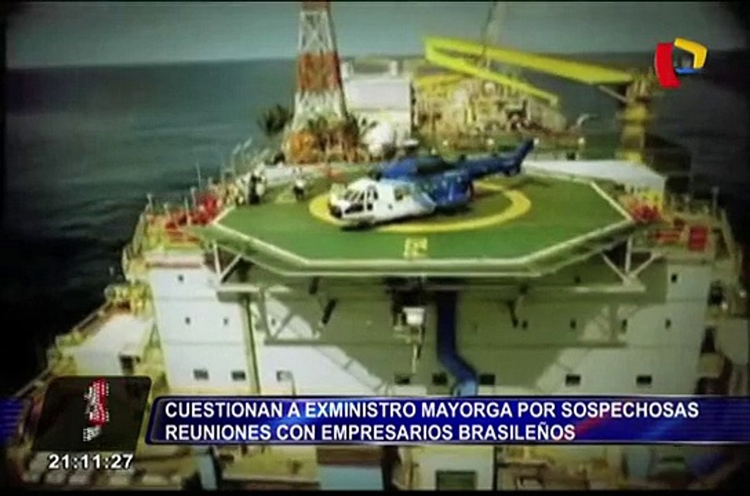 Lava Jato: cuestionan a exministro Mayorga por reuniones con empresarios brasileños