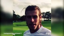 Watch Gareth Bale fail spectacularly in dizzy penalty challenge