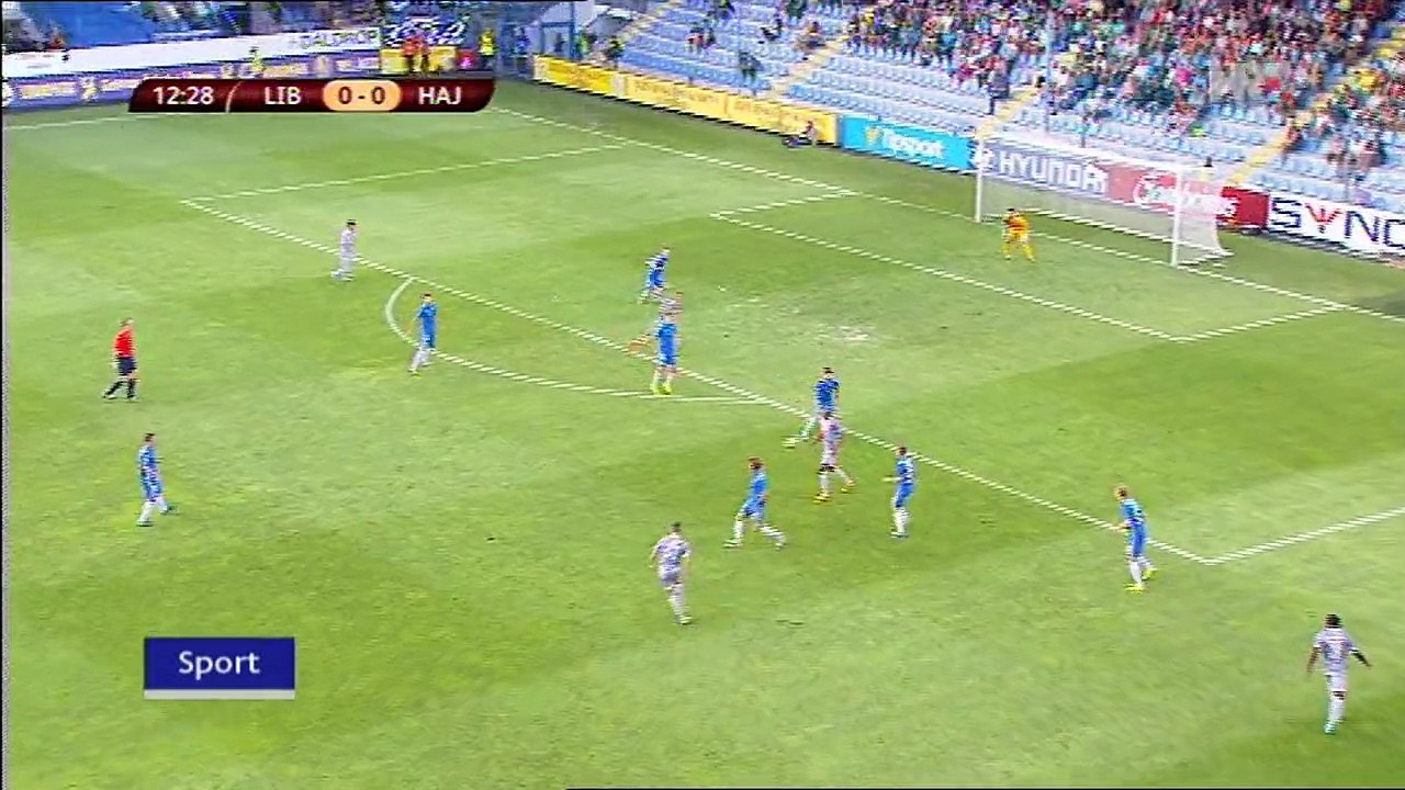 Slovan (L) - Hajduk 1-0, sažetak, 20.08.2015. HD