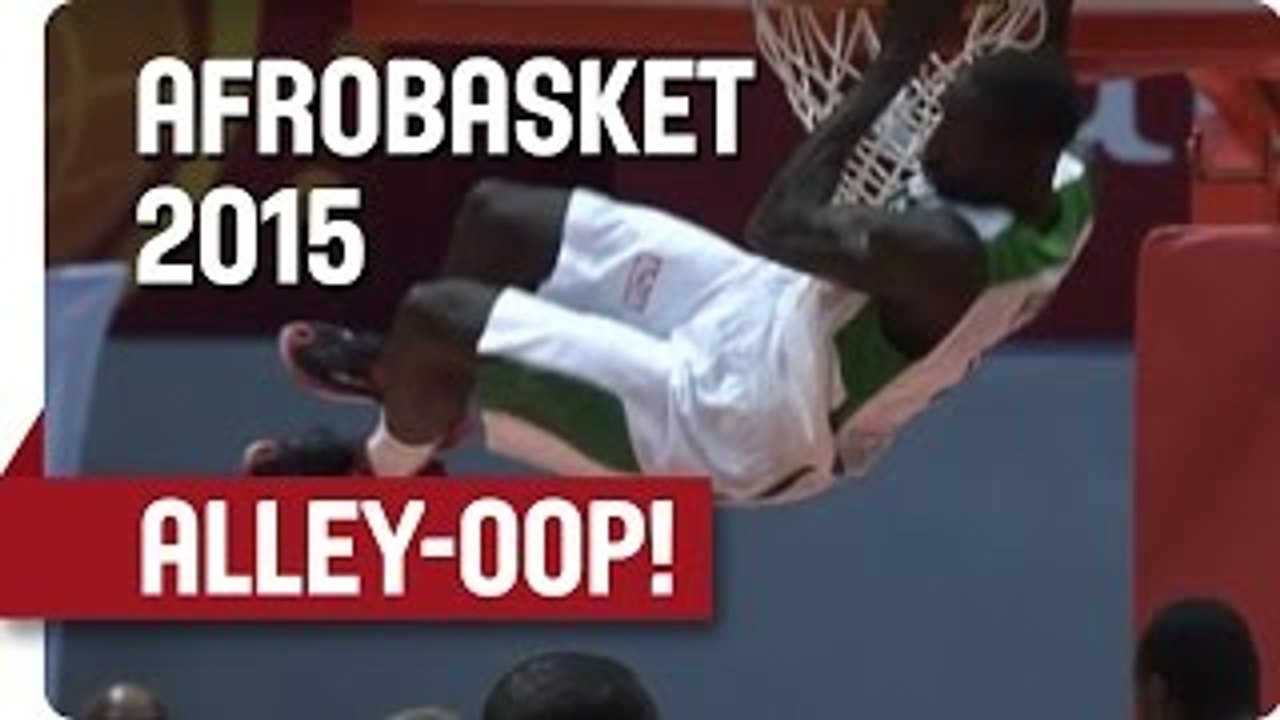 Faye with the Spectacular Alley-Oop Dunk - AfroBasket 2015