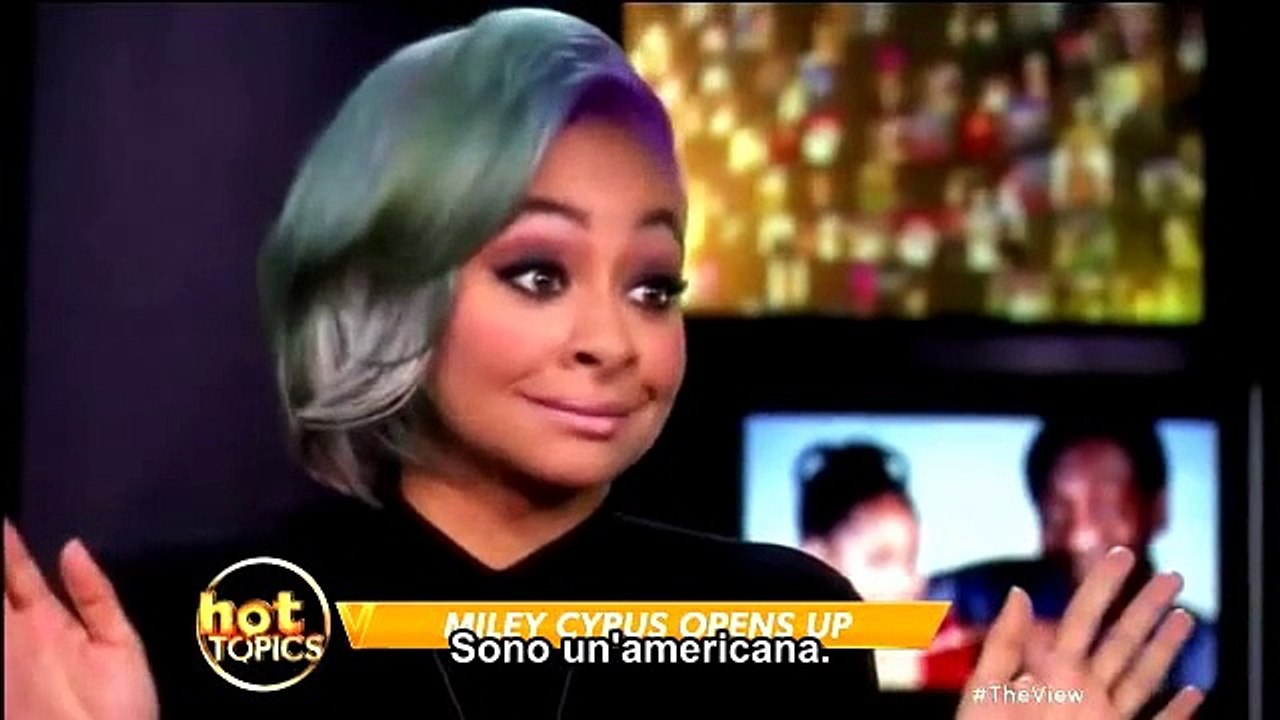 Raven-Symoné to Miley Cyrus "We should not be labeled..." - SUB ITA