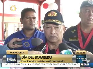 Bomberos de Portuguesa celebraron su día