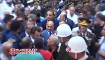 Şehit cenazesinde Bakan Müezzinoğlu'na tepki
