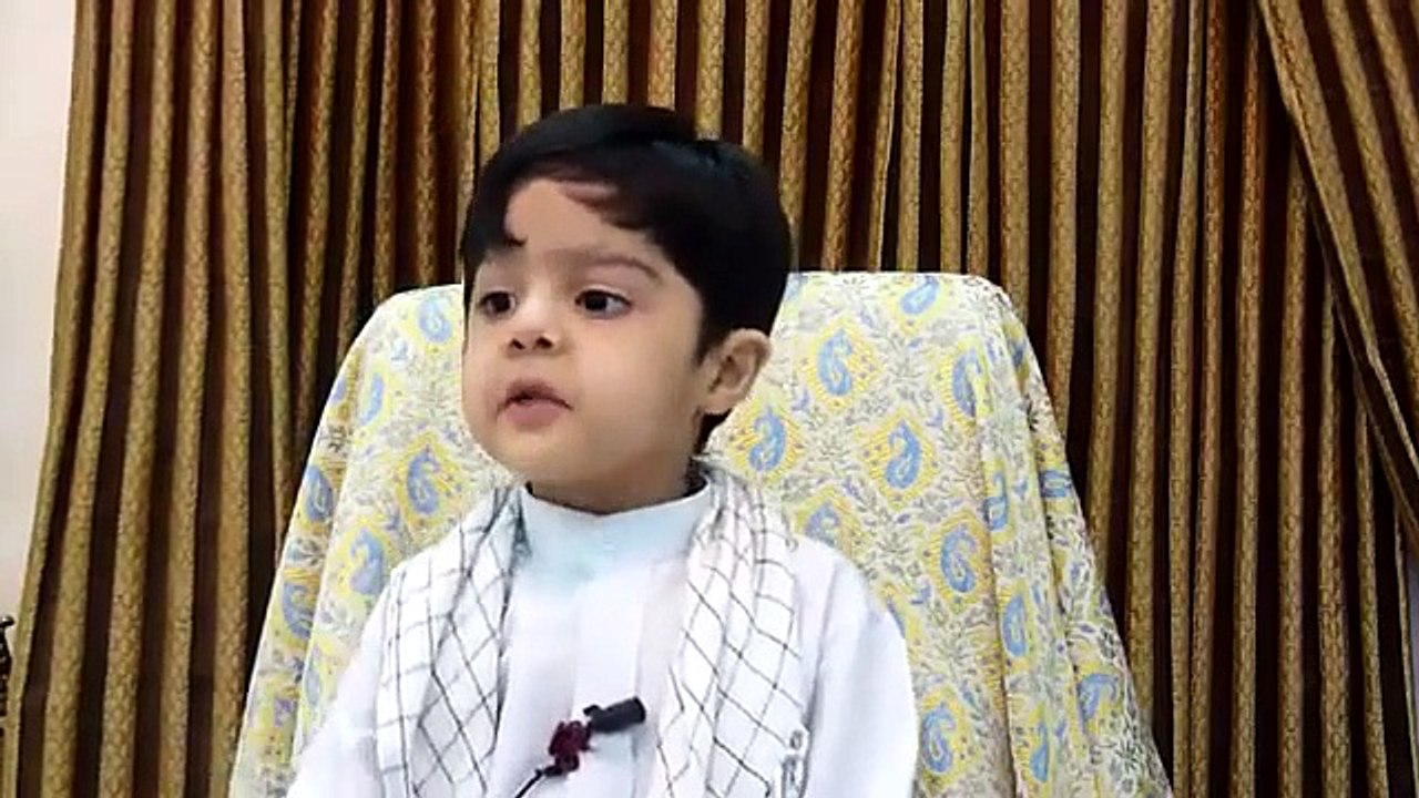Best speech by A very small child SUBHAN ALLAH! |Islamic speech| |very small child deliver speech|