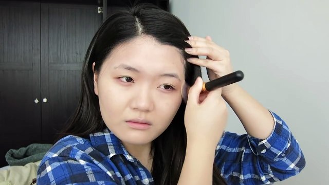 Matte Brown Smokey Eye for Asian Eyes ♡ Bronzed Skin & Winged Liner