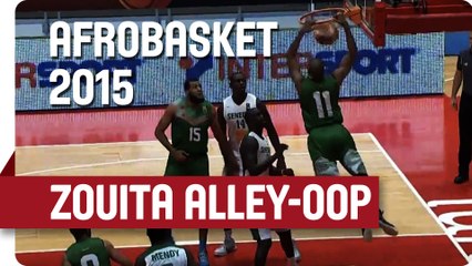Zouita with the Alley-Oop Dunk - AfroBasket 2015