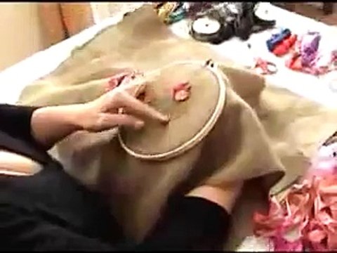 Bordado con Cintas Parte I