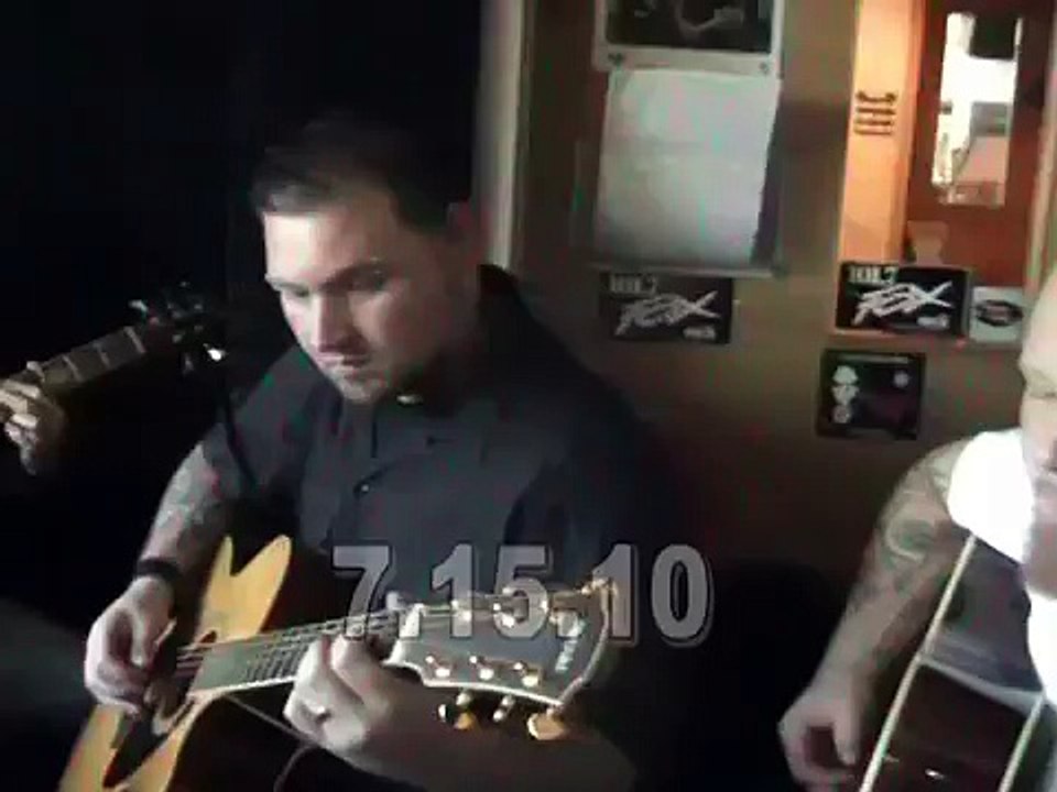 We Are The Fallen performs "Sleep well my Angel" live on 101.7 The Fox