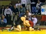 MIke Zadick (Iowa) vs Jared Frayer (Oklahoma) Lone Star Duals 2000