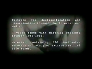 Grey alien filmed by KGB full video