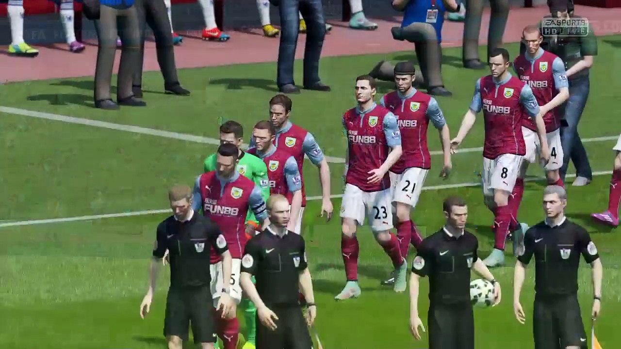 FIFA 15 Burnley career mode v Chelsea