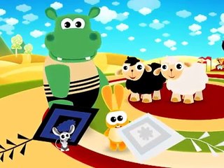 Cartoon animation for babies "the hippo"