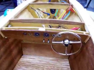 Dumas Chris-Craft Barrel Back Triple Cockpit Runabout BUILD LOG.wmv