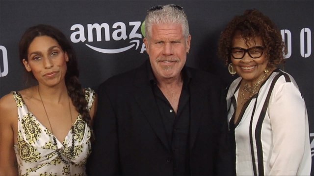 Ron Perlman Hand of God Premiere Screening Red Carpet Arrivals