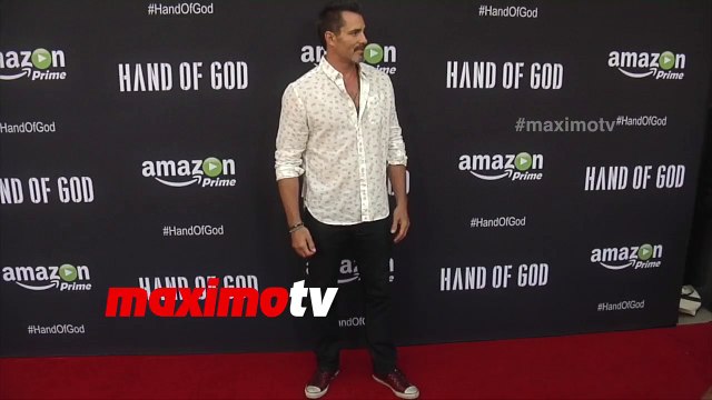 Victor Webster Hand of God Premiere Screening Red Carpet Arrivals