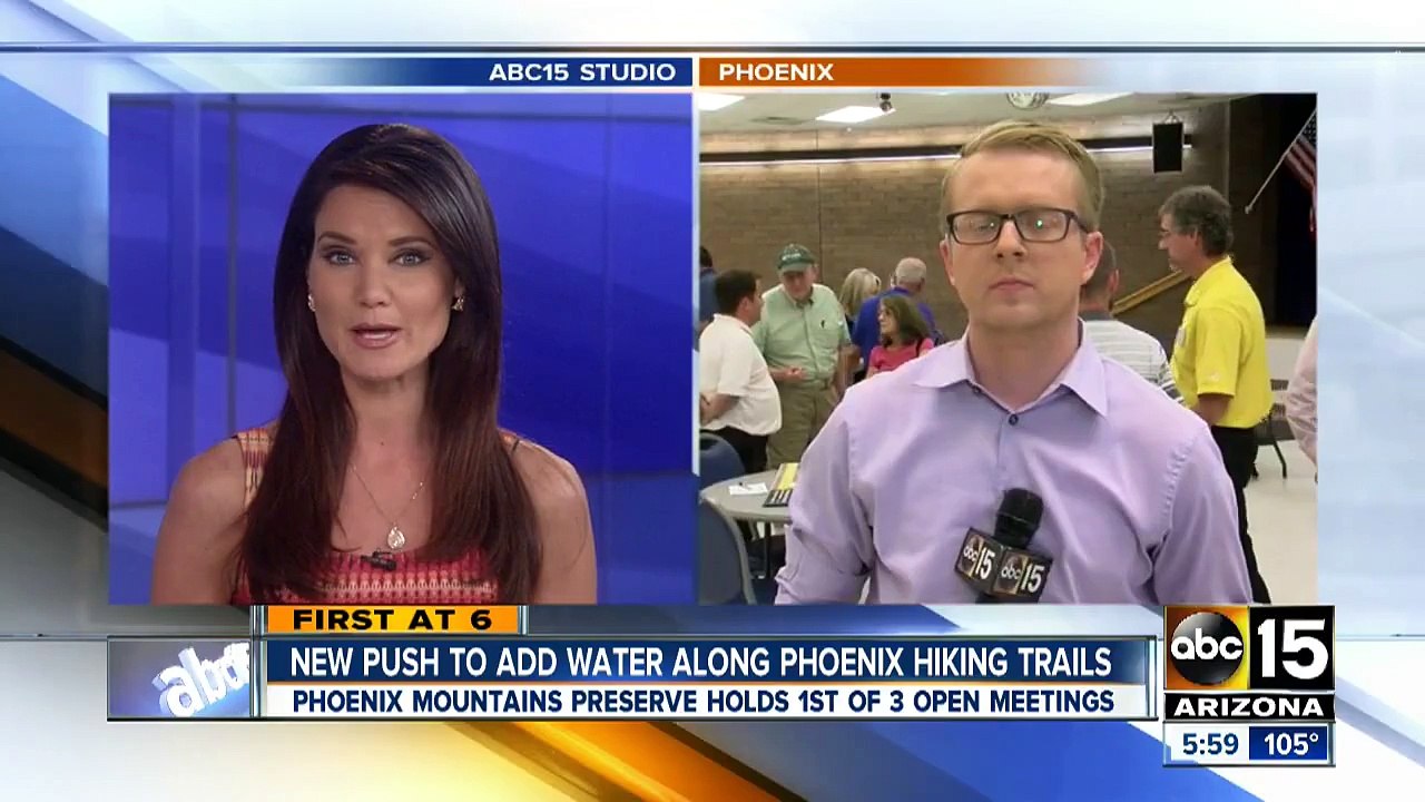 New push to add water along Phoenix hiking trails