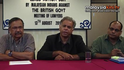 UK Hindraf lawyers on fact-finding-mission