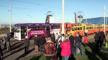 Blackpool Trams - Last day of traditional tramway 2011