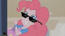MLP-Equestria Girls (pinkie pie se pone los lentes ) [Deal with it]