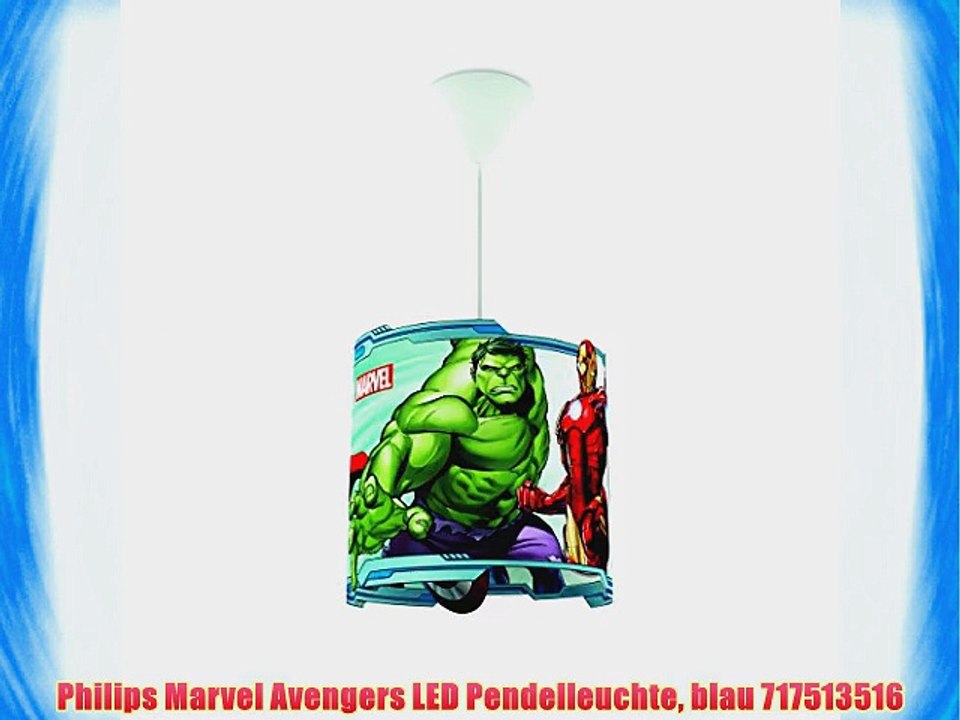 Philips Marvel Avengers LED Pendelleuchte blau 717513516