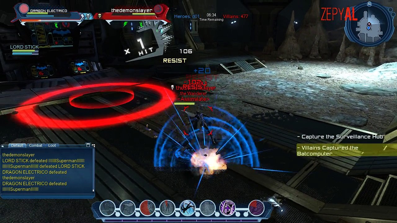 DCGame leyendas 2vs2