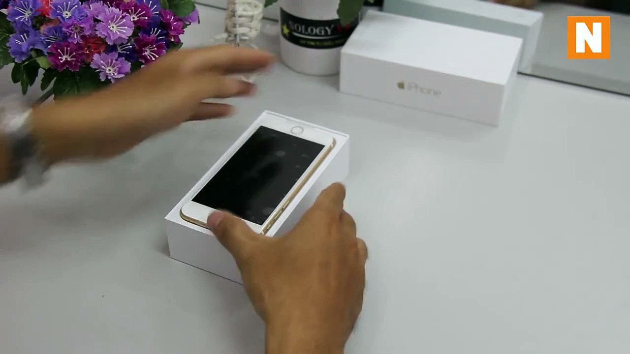 [Nology.vn] Mở hộp điện thoại IPHONE 6_2