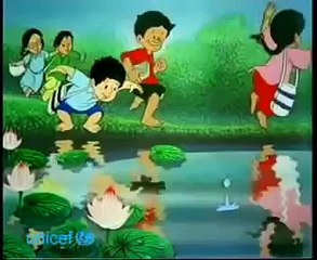 Bangla Meena cartoon Dividing the Mango